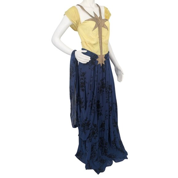 Hot Topic Maxi Bodice Dress Women Size 2X Fairy Princess Whimsical Cosplay Gown - Picture 1 of 16